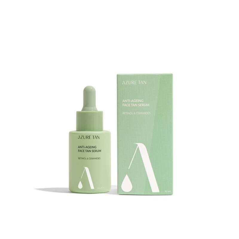 Azure Tan “Anti-Aging Tan Serum” Anti-aging retinolio serumas su savaiminio įdegio efektu 30 ml