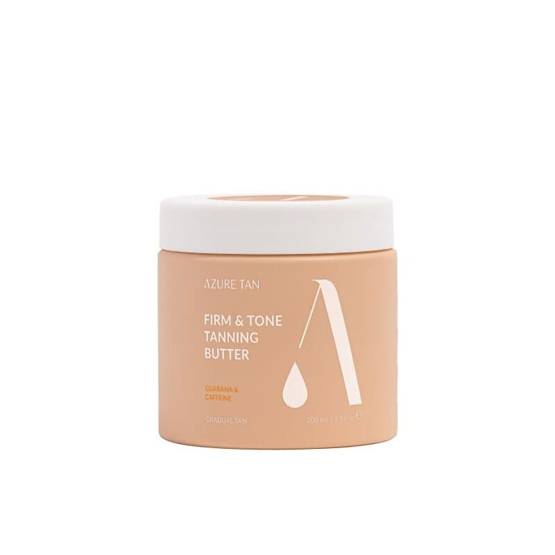 Azure Tan “Firm & Tone Tanning Butter” stangrinantis savaiminio įdegio kūno sviestas 200 ml