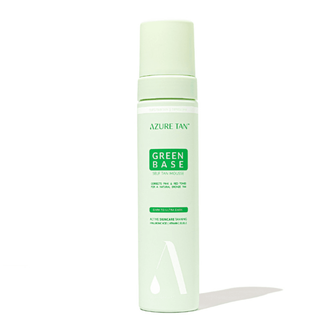 Azure Tan “Green Base Dark To Ultra Dark” Greito poveikio savaiminio įdegio putos - tamsus atspalvis 200 ml