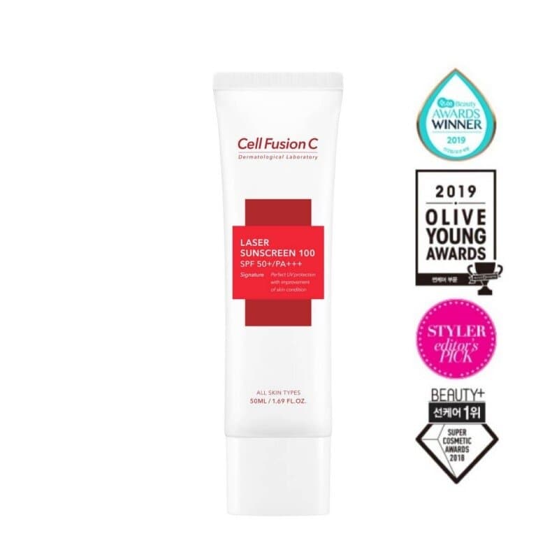 Cell Fusion C Apsauga nuo saulės „Laser Sunscreen 100 SPF50“ 50 ml