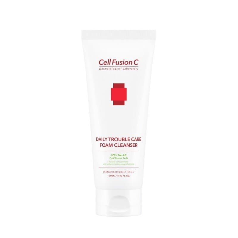 Cell Fusion C Prausiklis riebiai odai „Daily Trouble Care Cleanser“ 130 ml