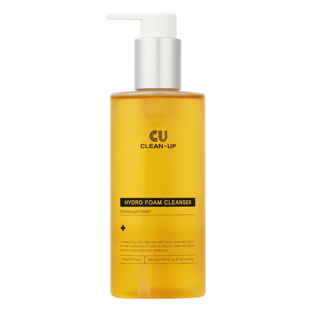 CUSKIN drėkinamosios valomosios veido putos, visiems odos tipams, 250 ml