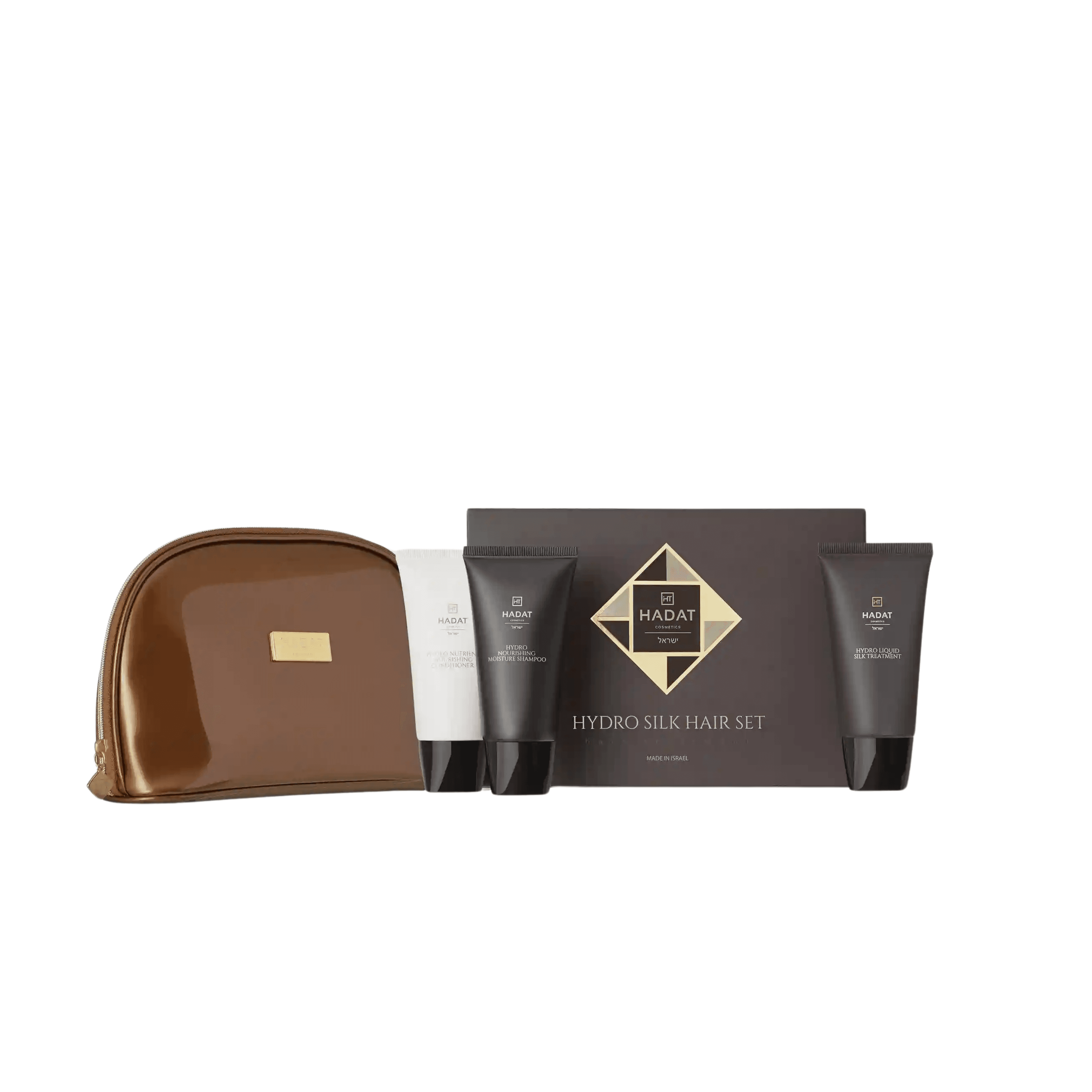 Hadat cosmetics Liquid Silk Hair Set skysto šilko plaukų priežiūros rinkinys