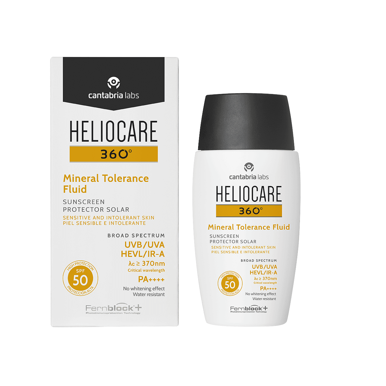 HELIOCARE 360 MINERAL TOLERANCE FLUIDAS SPF 50, 50 ML