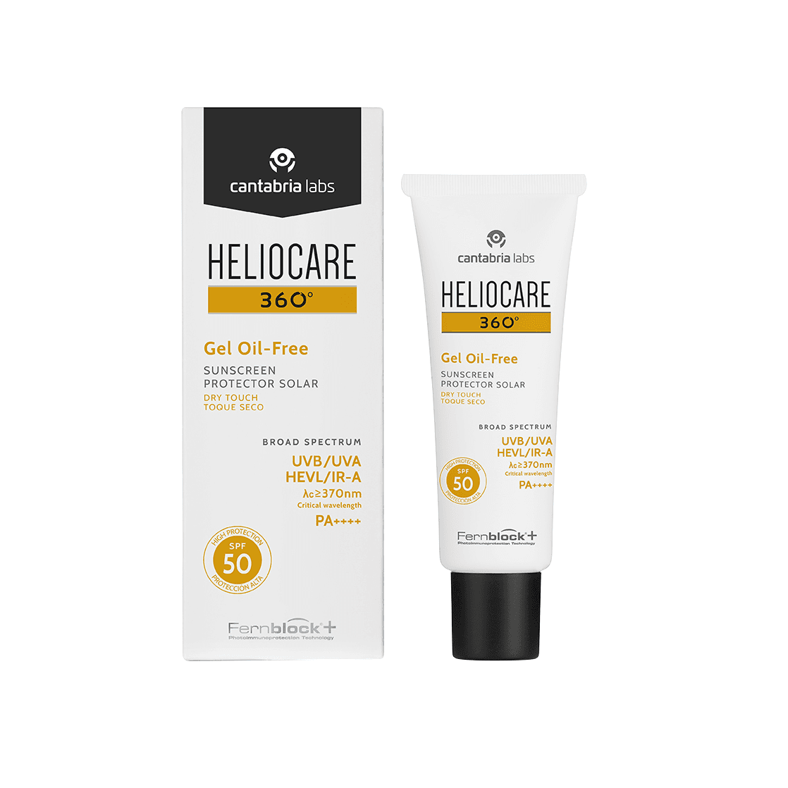 HELIOCARE 360 OIL-FREE APSAUGINIS GELIS NUO SAULĖS SPF 50, 50 ML
