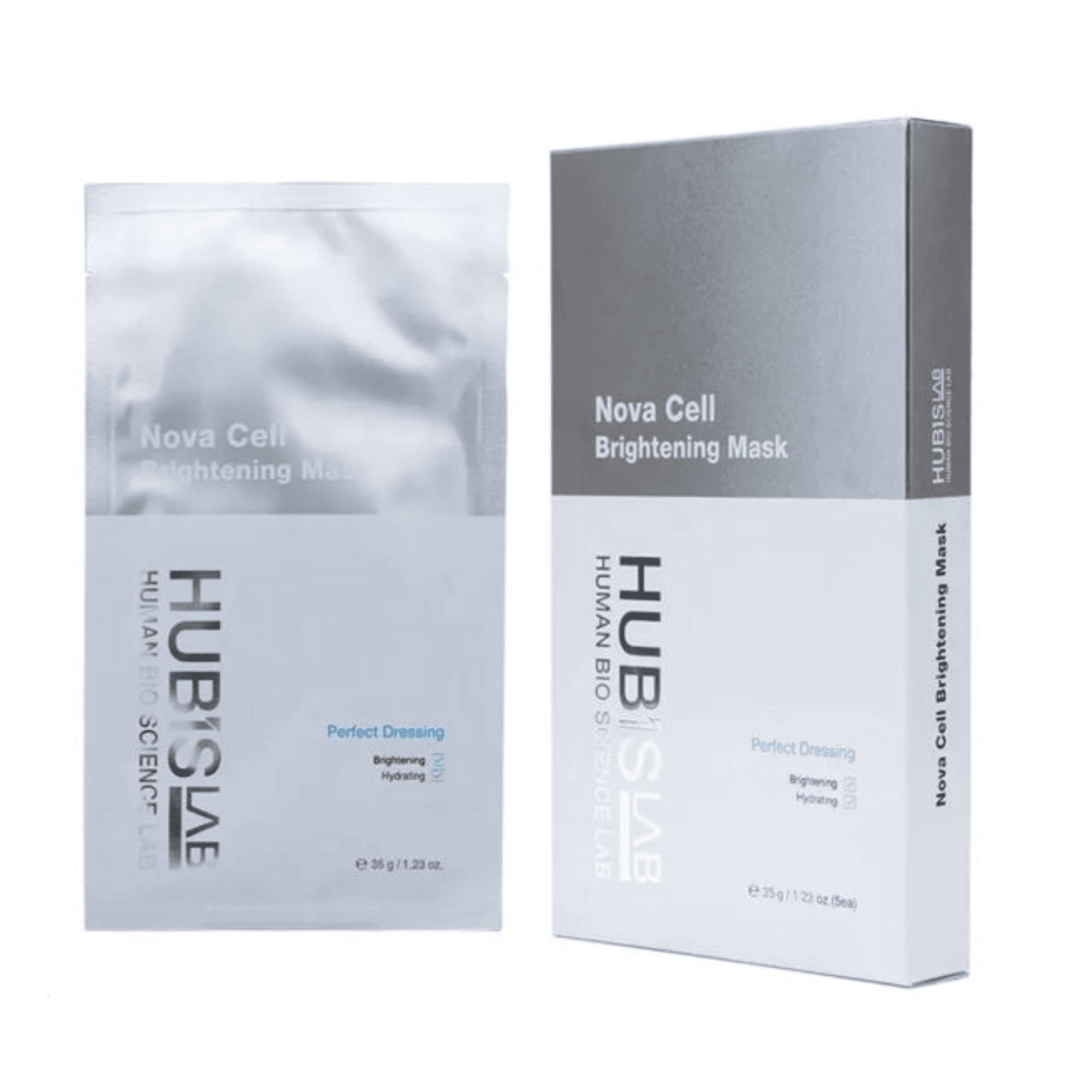 HUBISLAB E+ EPIDERMA NOVA CELL ŠVIESINANTI VEIDO KAUKĖ, 5x25 g
