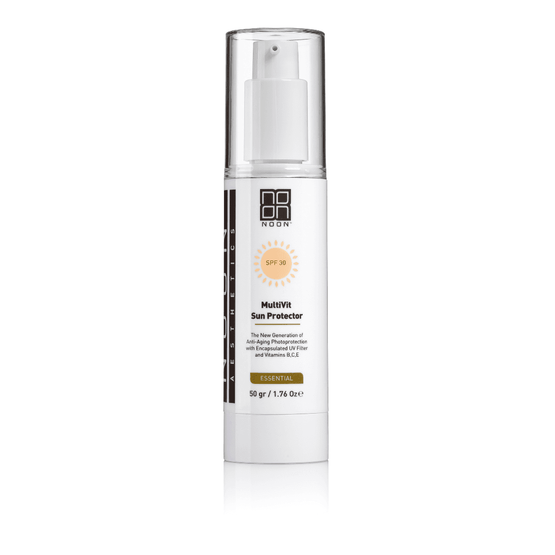 NOON Aesthetics™ MultiVit Sun Protector SPF 30 veido kremas nuo saulės, 50gr