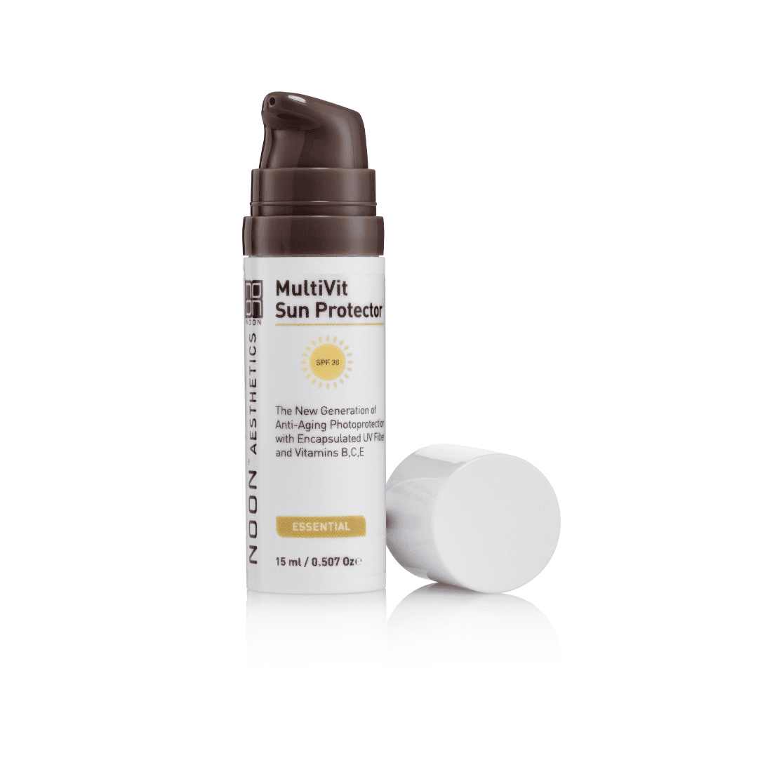 NOON KELIONINIO DYDŽIO MULTIVIT SUN PROTECTOR SPF 30, 15 ml